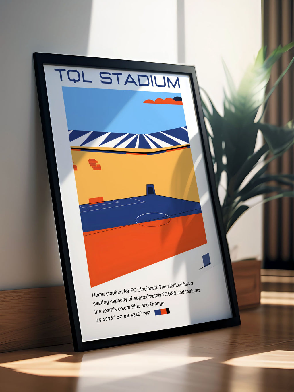 TQL Stadium   Art - FC Cincinnati   Travel Posters - TQL Stadium Perfect Wall Decor