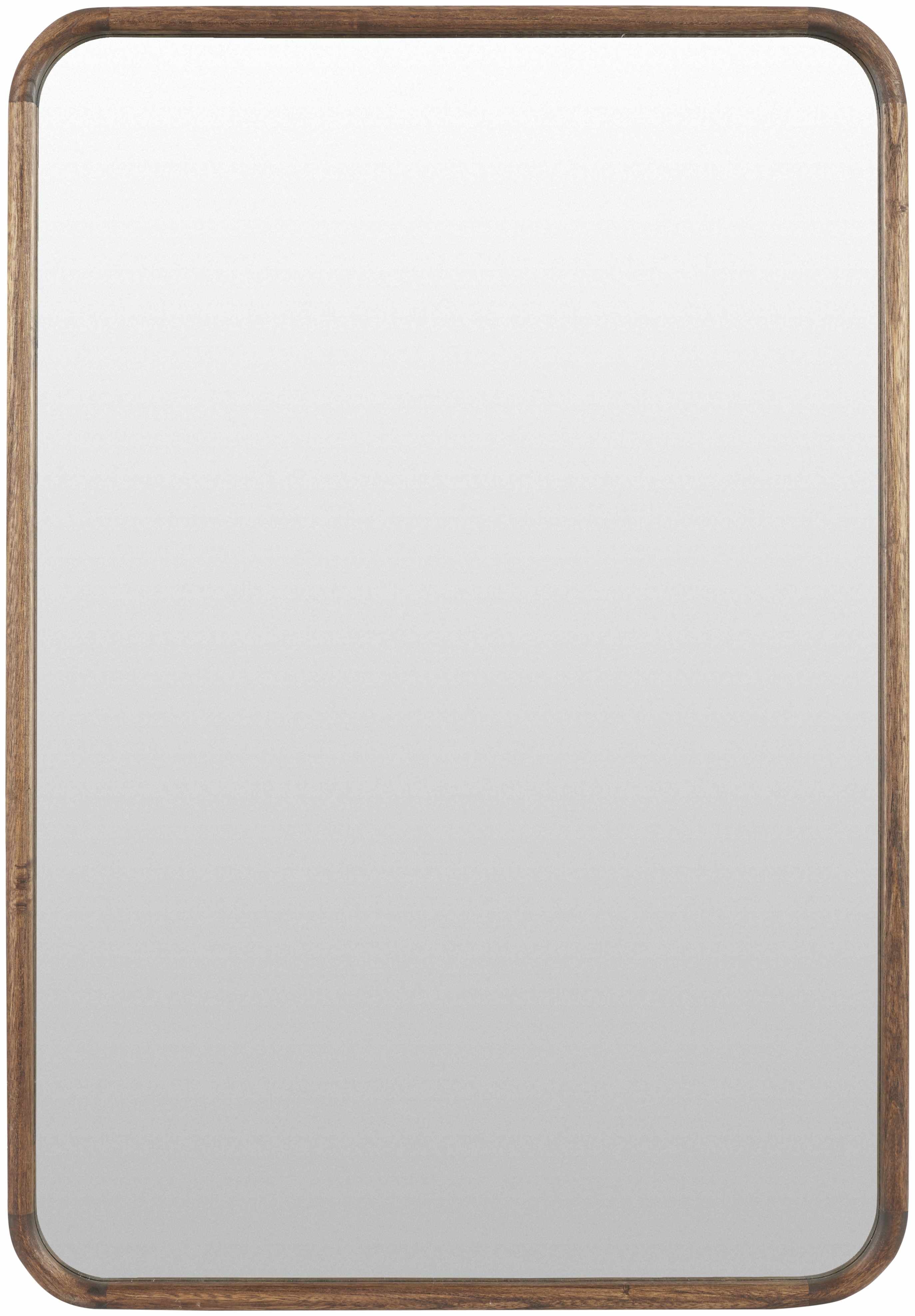 Formignana Dark Brown Circular Wall Mirror