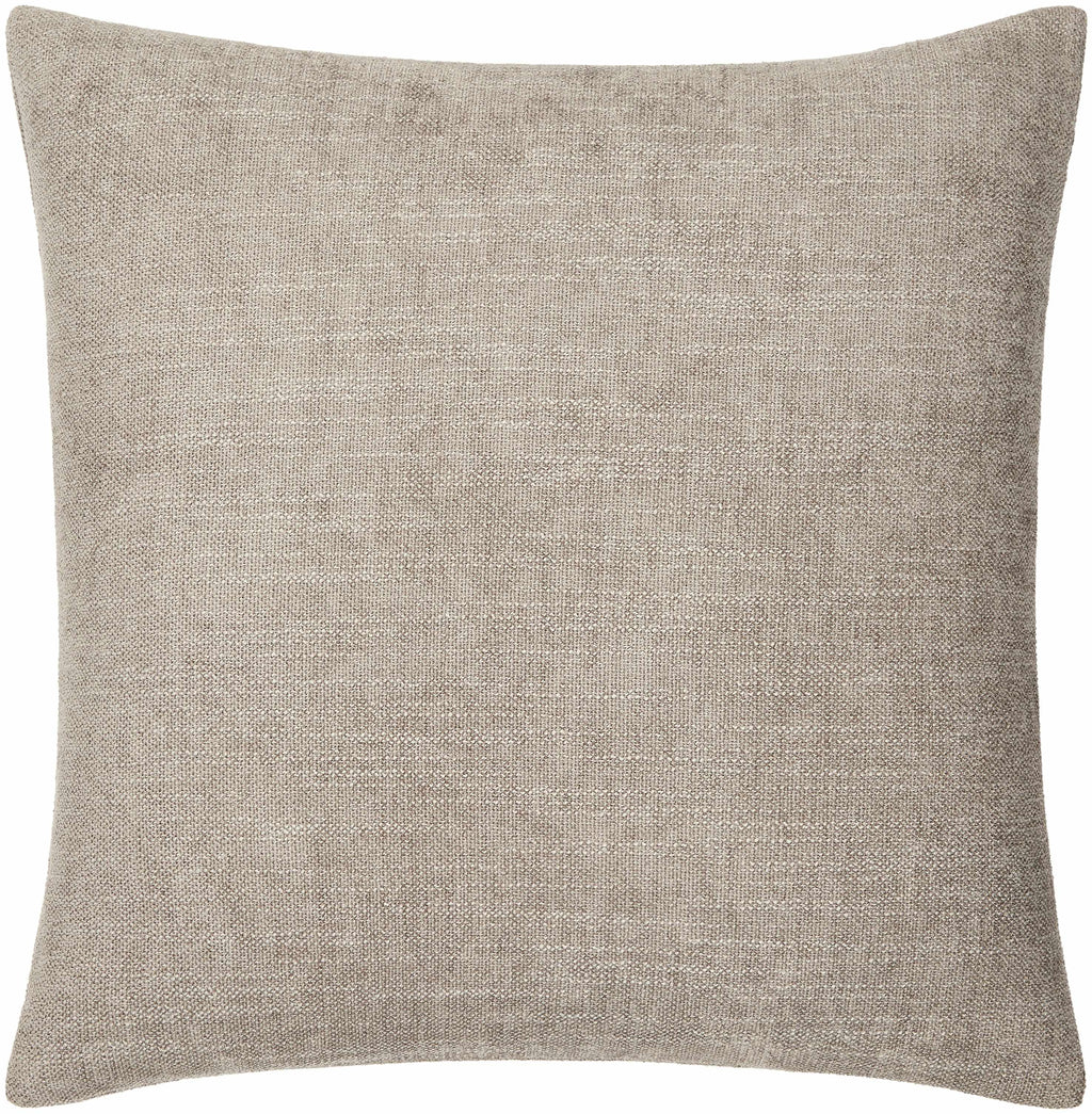 Zihna Slate Gray Throw Pillow - Clearance